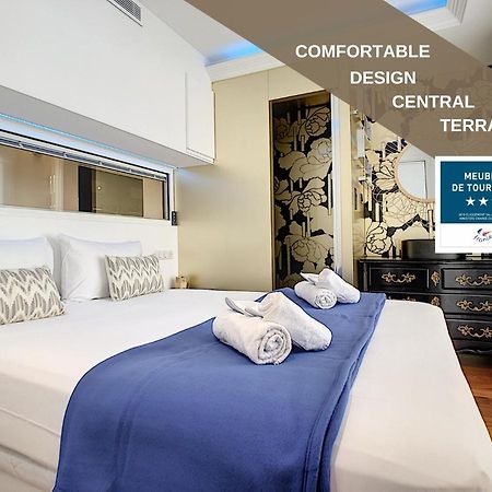 Blue Riviera Terrace Central Train Station نيس المظهر الخارجي الصورة